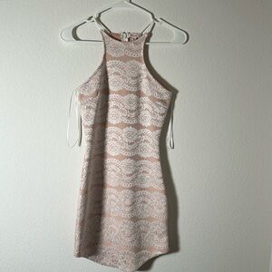 A’GACI lace sleeveless dress Size Small